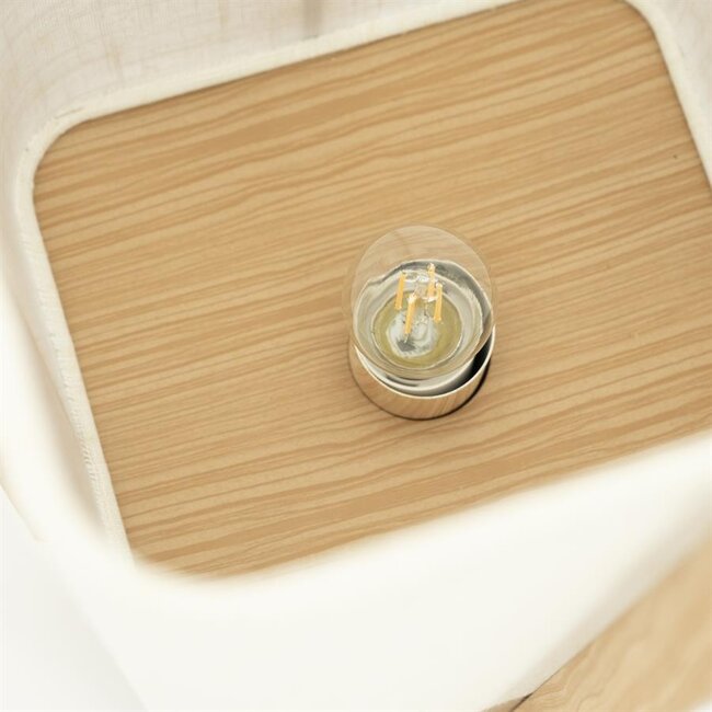 By Boo Tafellamp Aterlier groot – naturel