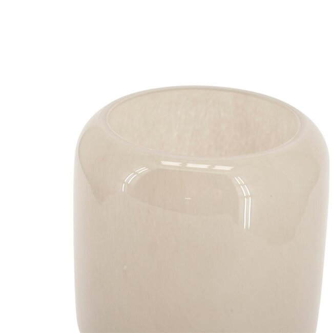 By Boo Vaas  / Windlicht Solenne klein - taupe