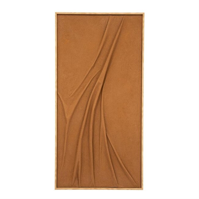 By Boo Wandornament Veck 70x140 cm - caramel