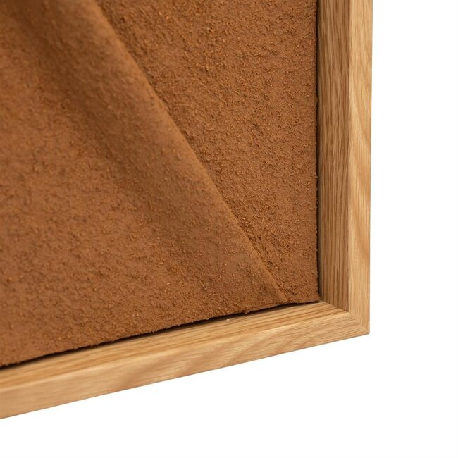 By Boo Wandornament Veck 70x140 cm - caramel