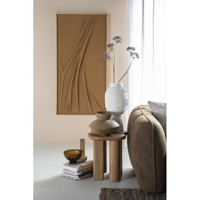 By Boo Wandornament Veck 70x140 cm - caramel