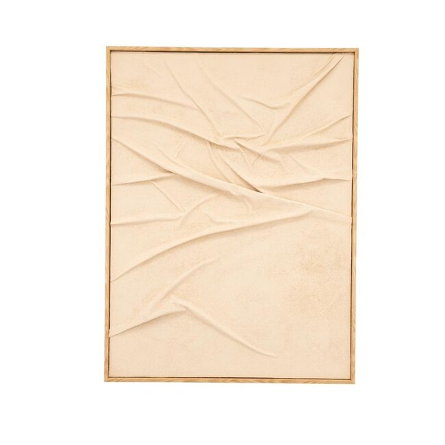 By Boo Wandornament Veck 90x120 cm - beige