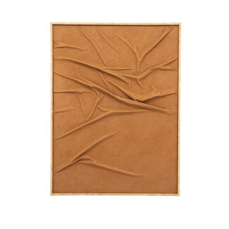 By Boo Wandornament Veck 90x120 cm - caramel