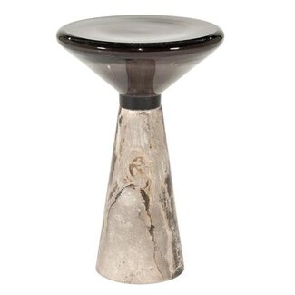 By Boo Bijzettafel Sereno - scuro - Ø34 cm