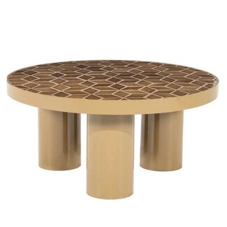 By Boo Salontafel Patterna - bruin