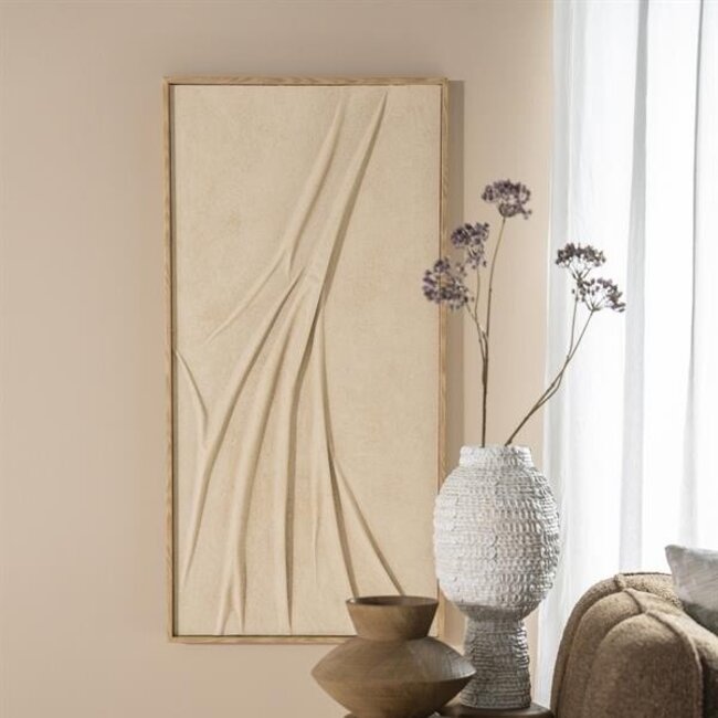 By Boo Wandornament Veck 70x140 cm - beige