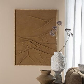 By Boo Wandornament Veck 90x120 cm - caramel