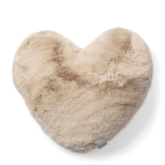 Riviera Maison Heather Alba Heart Faux Fur kussen