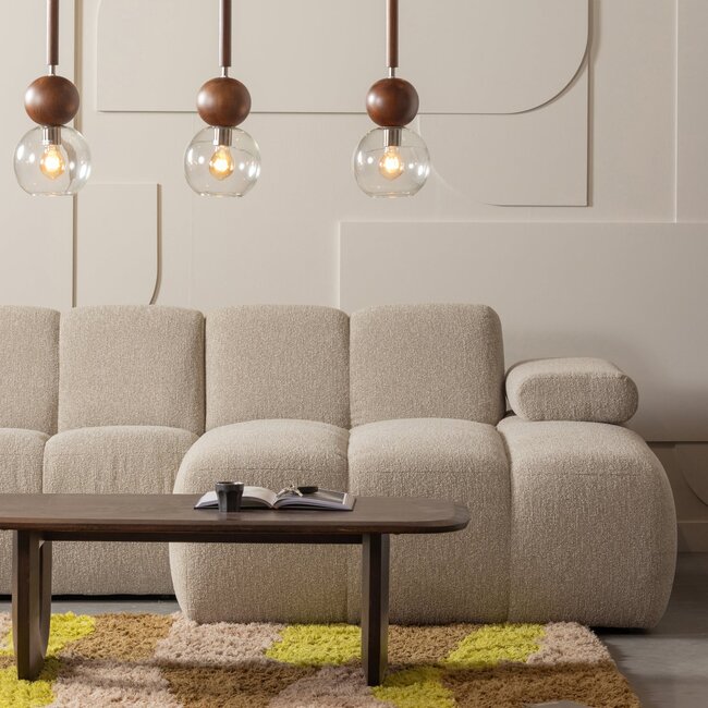 Woood Frequent salontafel mango walnoot 120x60cm