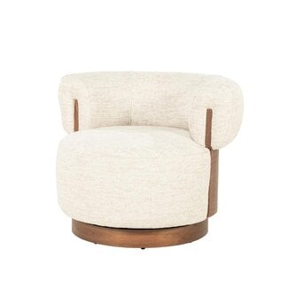 Eleonora Fauteuil Nila bruin - beige Vanu
