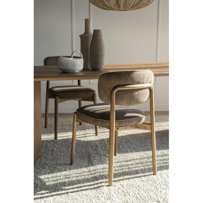 Eleonora Stoel Rune bruin - bruin Serene