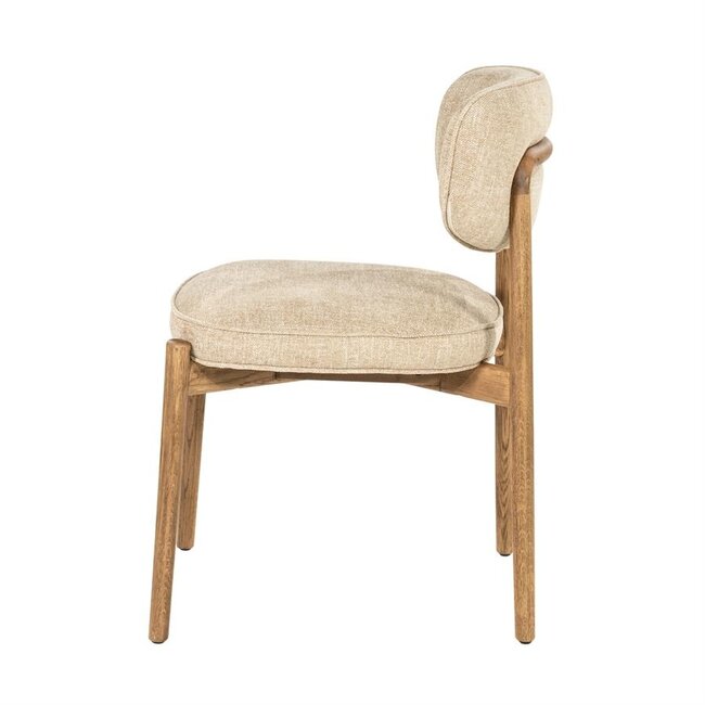 Eleonora Stoel Rune bruin - taupe Serene