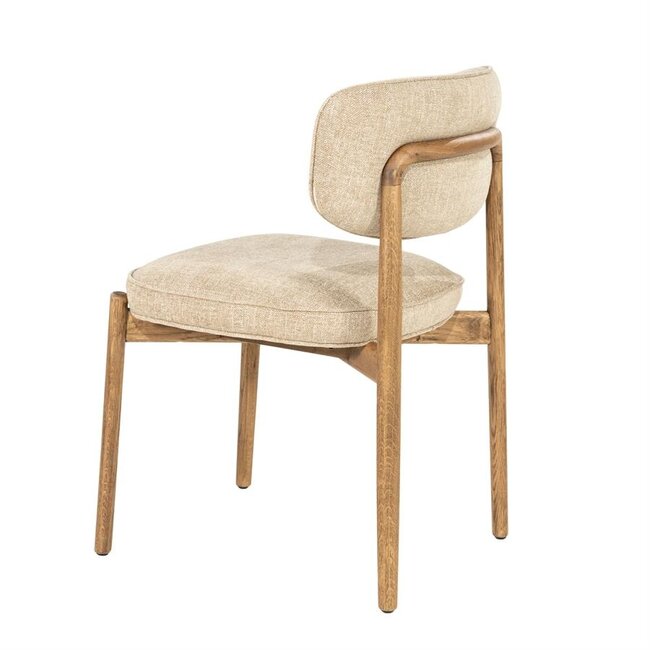 Eleonora Stoel Rune bruin - taupe Serene