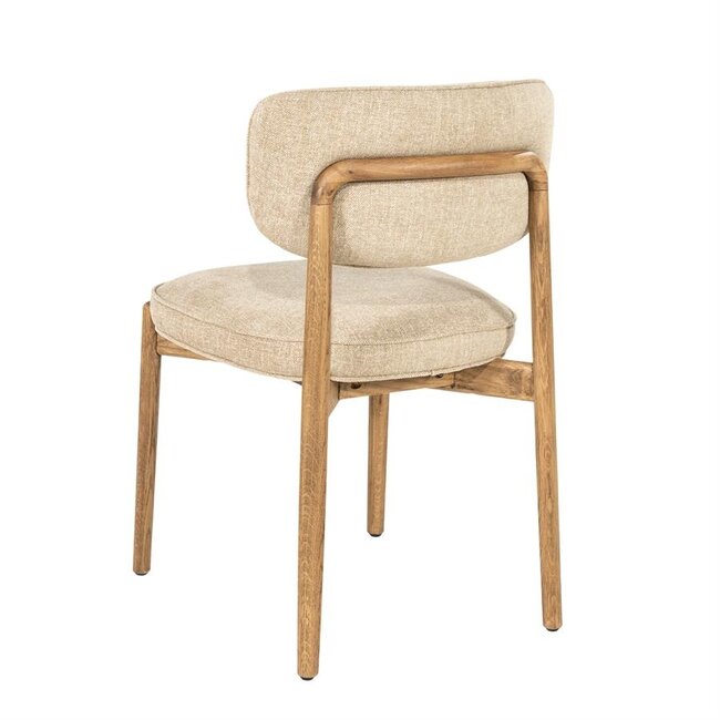 Eleonora Stoel Rune bruin - taupe Serene