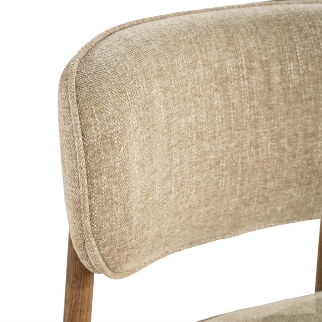 Eleonora Stoel Rune bruin - taupe Serene