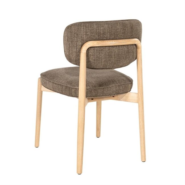 Eleonora Stoel Rune naturel - bruin Serene