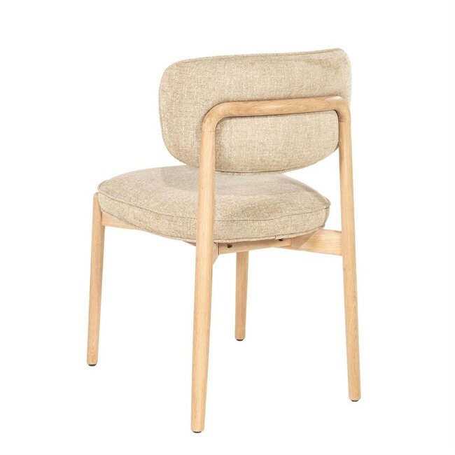 Eleonora Stoel Rune naturel - taupe Serene
