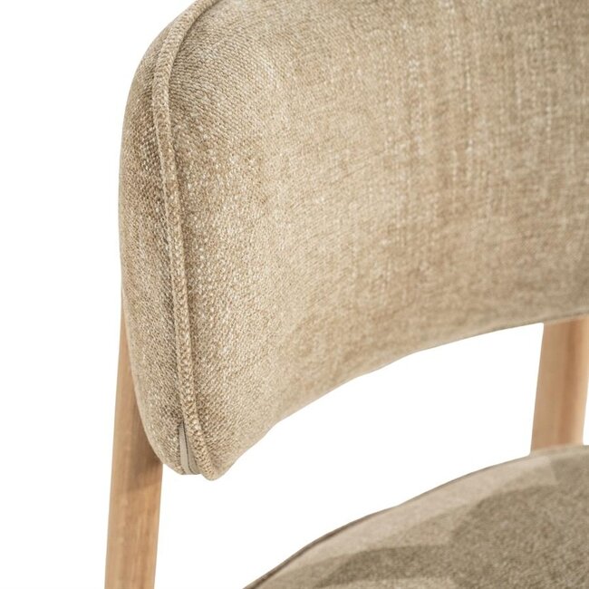 Eleonora Stoel Rune naturel - taupe Serene