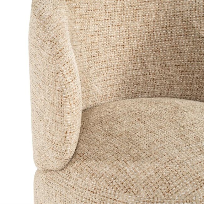 Eleonora Stoel Sulo - taupe Kiva