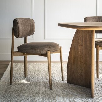 Eleonora Stoel Rune bruin - bruin Serene