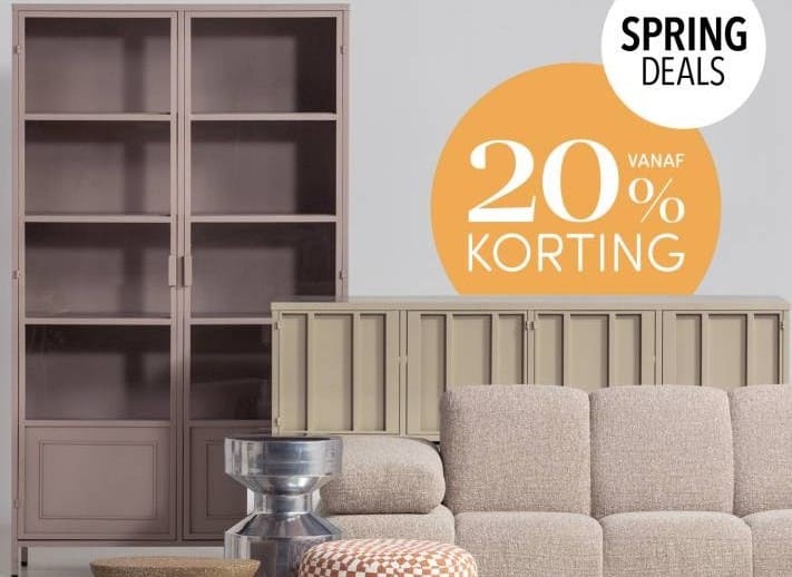 WOOOD Spring Deals – 20% korting op meubels
