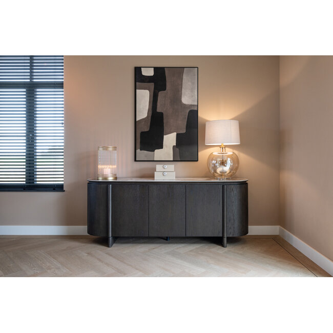 Richmond Interiors  Tafellamp Jazzy Amber inclusief lampenkap