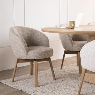 Eleonora Stoel Livia - taupe Hush