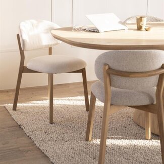 Eleonora Stoel Mikky naturel - beige Moon