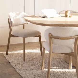 Eleonora Stoel Mikky naturel - taupe Moon