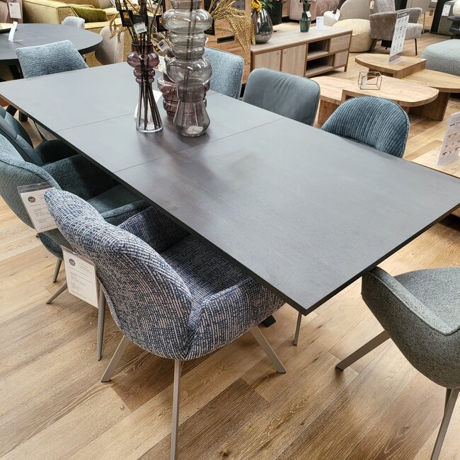 WoonMax Eettafel Lamulux Chesterfield Rechthoekig uitschuifbaar - Diverse kleuren en 3 afmetingen