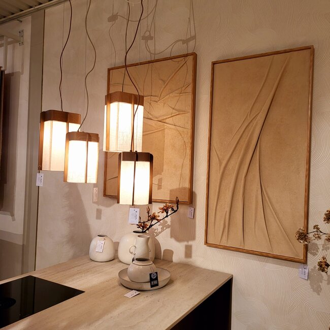 By Boo Hanglamp Aterlier groot - bruin