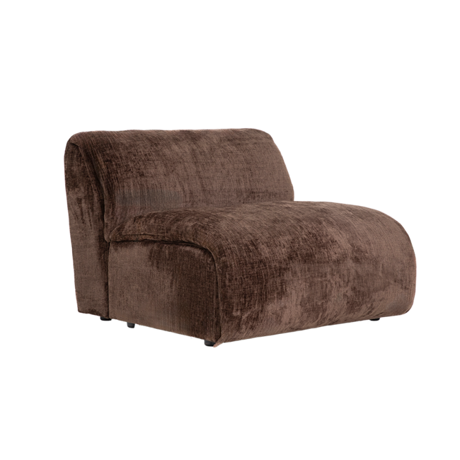 Tower Living Redford 1-zits zonder arm - Touch 106 bruin