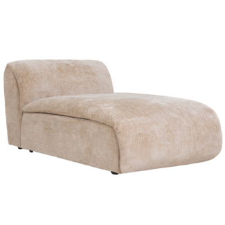 Tower Living Redford Chaise Longue zonder arm - Touch 102 beige