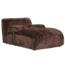 Tower Living Redford Chaise Longue zonder arm - Touch 106 brown