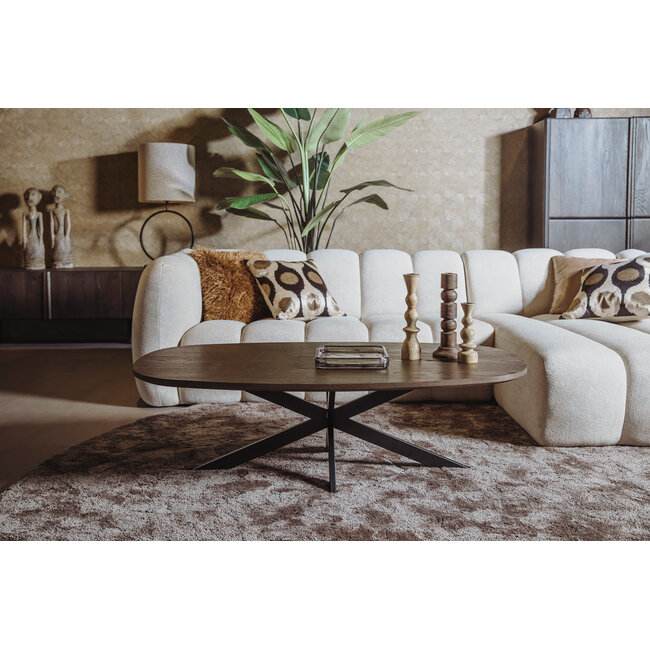 Tower Living Hoekbank Corby met Chaise Longue - links of rechts