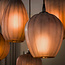 WoonStijl Hanglamp Altura 4+3-lichts Sienna bruin-frosted