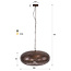WoonStijl Hanglamp Cielo Ø68cm Antiek koper
