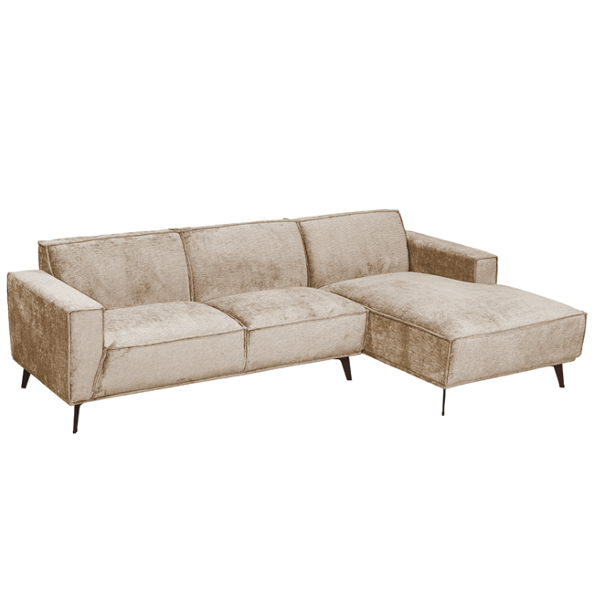 Tower Living Leeds 2 5-AL + Chaise R - Touch 102 Beige