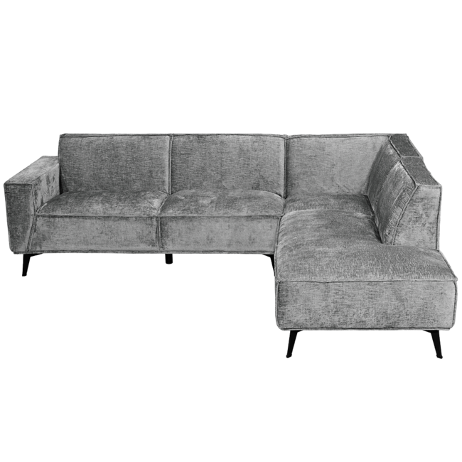 Tower Living Leeds 2 5-AL + Ottoman R - Touch 27 Light grey