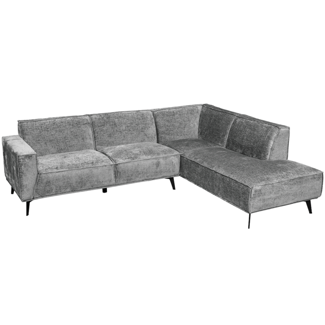 Tower Living Leeds 2 5-AL + Ottoman R - Touch 27 Light grey