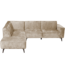 Tower Living Leeds 2 5-zits + Ottoman Links - Touch 102 Beige