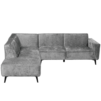 Tower Living Leeds 2 5 zits + Ottoman Links - Touch 27 Light grey