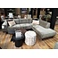 Woood Showroommodel - Statement hoekbank rechts structure velvet frost
