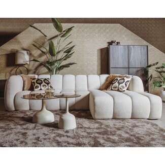 Tower Living Hoekbank Corby met Chaise Longue - links of rechts