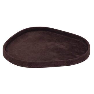 Countryfield Sarahkate Donkerbruin organisch placemat / dienblad S