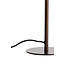 Light en Living Tafellamp Ø20x34 cm CEDILLO metallic mat donker bruin-zwart