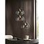 Light en Living Hanglamp Kai 3-lichts smoke glas Ø30x19 cm