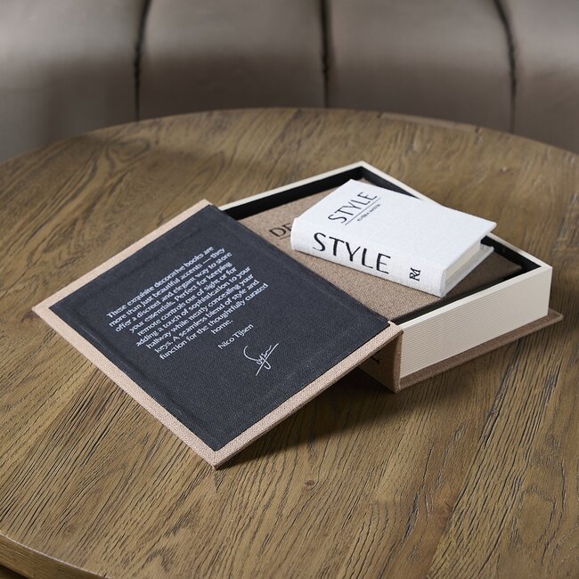 Riviera Maison Opbergboxen Decoratieve set van 3 boeken