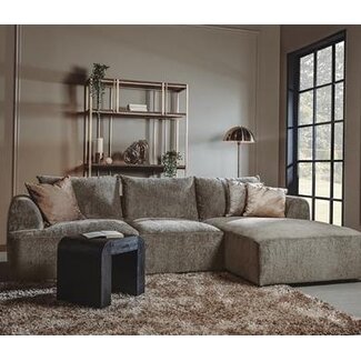 Tower Living Canterbury 2 5-AL + Chaise R - Mona 120 Taupe