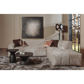 Tower Living Austin 2.5 zits + Ottoman Rechts - Haga 30 beige